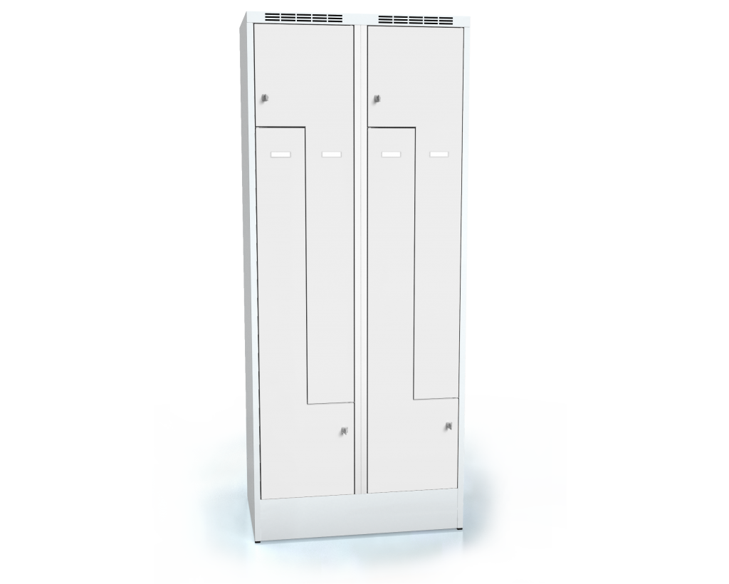 Cloakroom locker Z-shaped doors ALSIN 1920 x 800 x 500